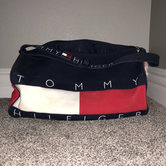 Tommy Hilfiger Handbags - Vintage Tommy Hilfiger Duffel Bag